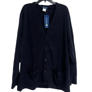 NWT Classroom Uniforms Dark Navy Cardigan Sweater XL